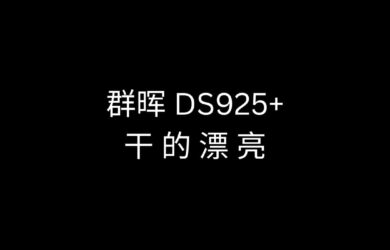 群暉 DS925+，干的漂亮！ 17