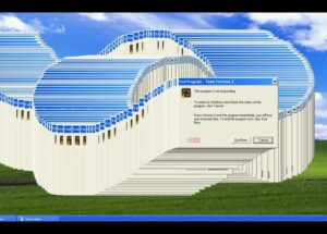 XPShadows - 模仿 WinXP 系统卡死状态，让桌面有100个窗口残影 9