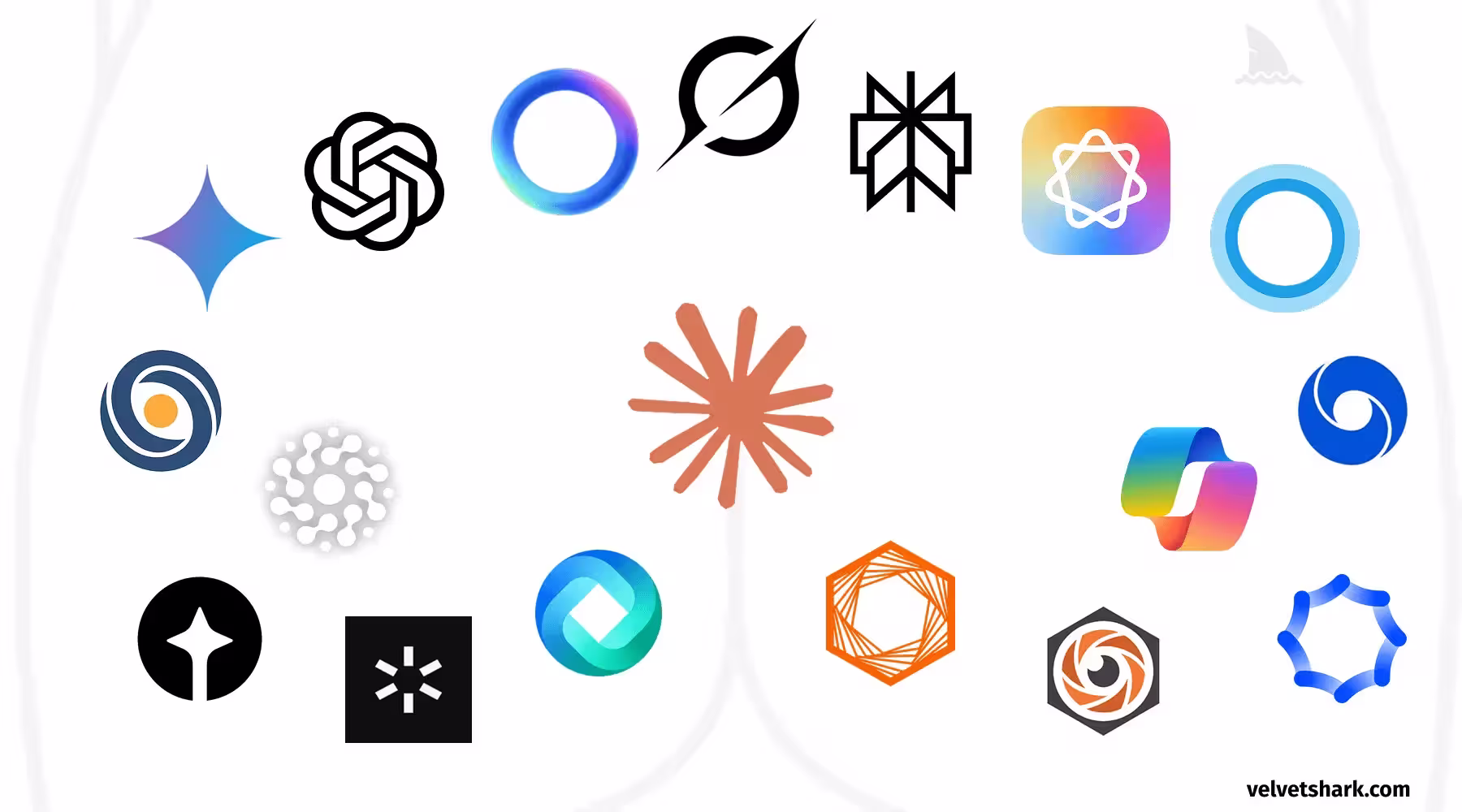 为什么 AI 公司的 Logo 看起来都像屁股？ 2