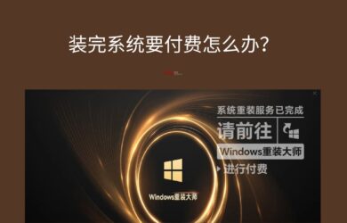 Windows 重装大师：装完系统要付费怎么办？ 13