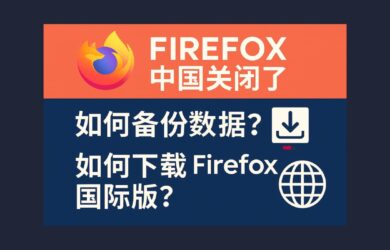 Firefox 中国关闭了，如何备份数据？如何下载 Firefox 国际版？ 19