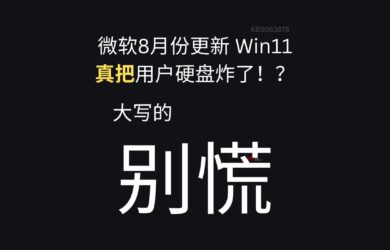 微軟8月份更新 Win11，真把用戶的 1TB 硬盤炸了？還能搶救嗎？KB5063878 9